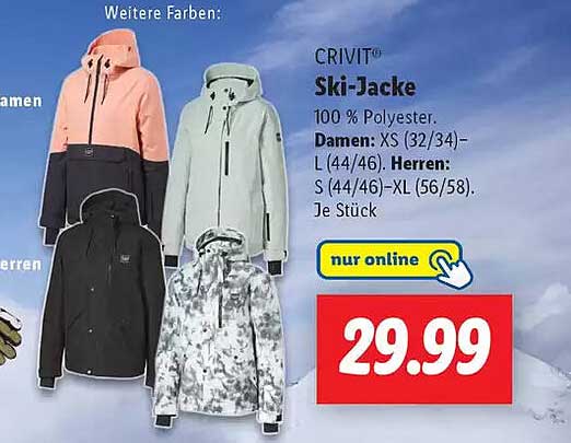 CRIVIT® Ski-Jacke