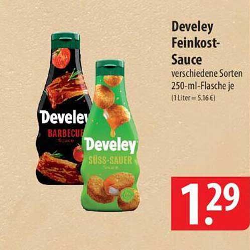 Develey Feinkost-Sauce