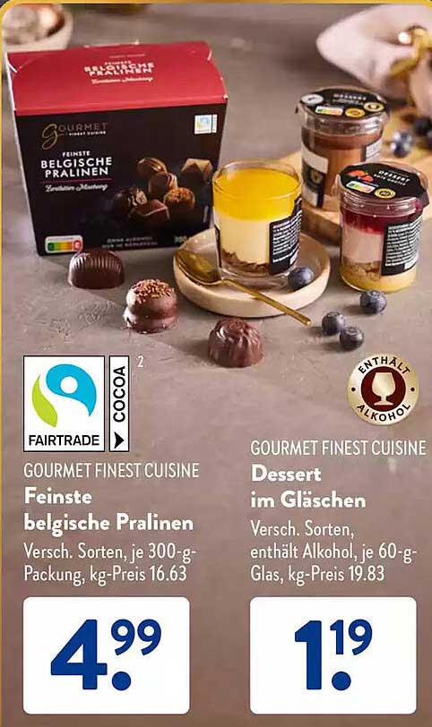 Feinste belgische Pralinen