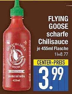 FLYING GOOSE scharfe Chilisauce