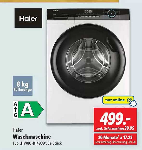 Haier Waschmaschine