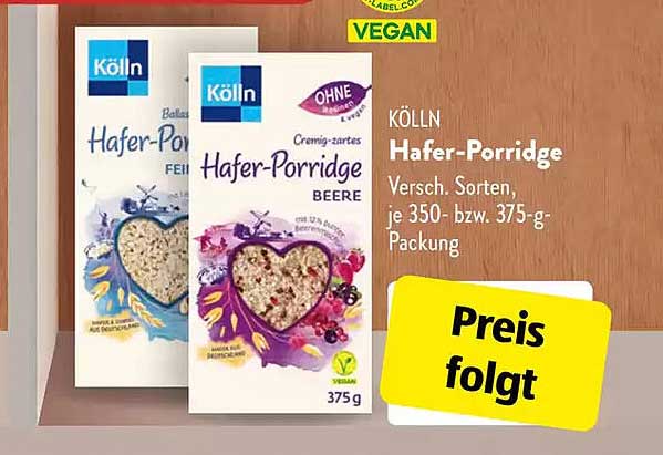 KÖLLN Hafer-Porridge BEERE