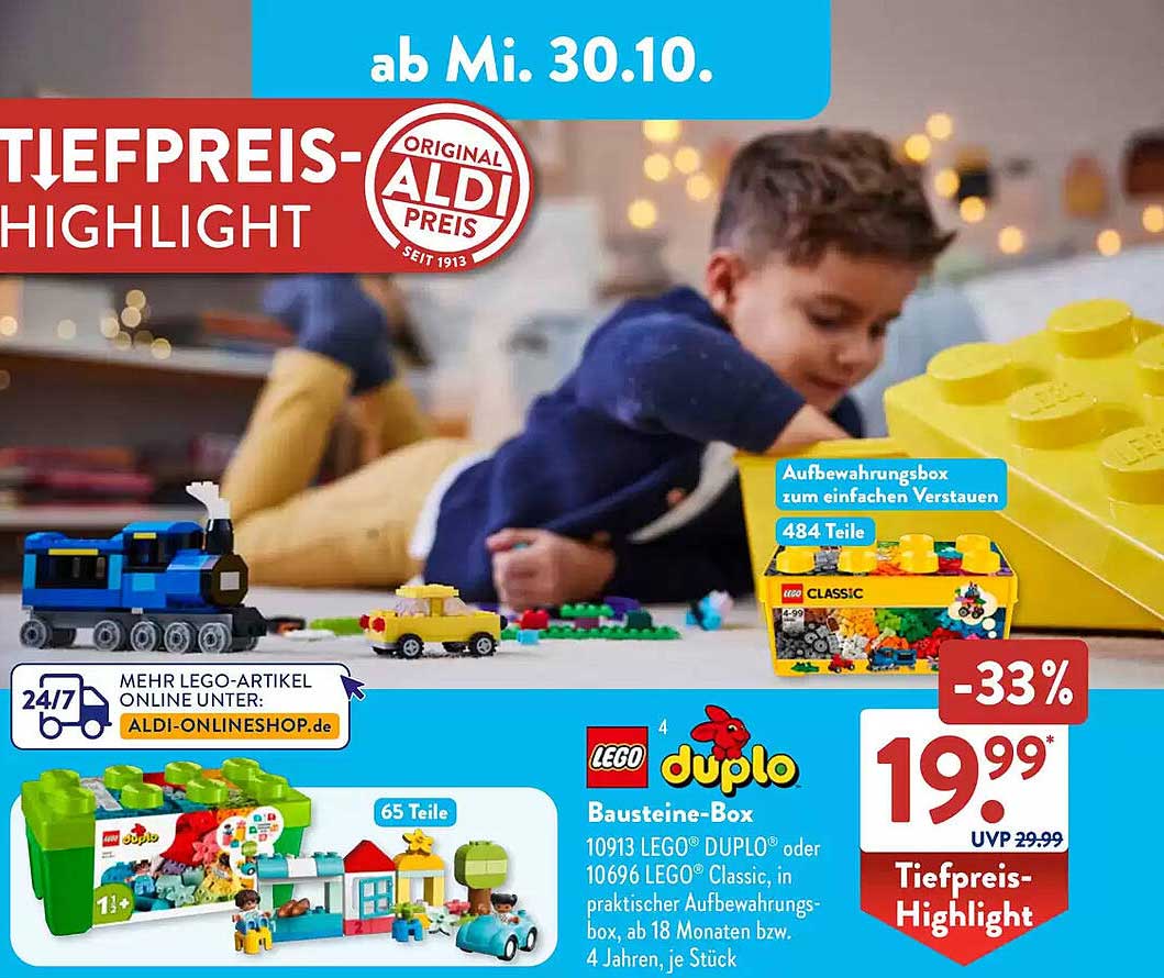 LEGO® DUPO® Baustein-Box