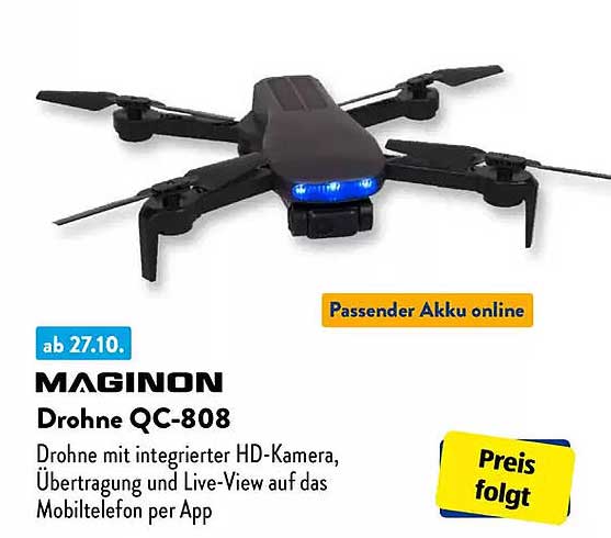 MAGINON Drohne QC-808