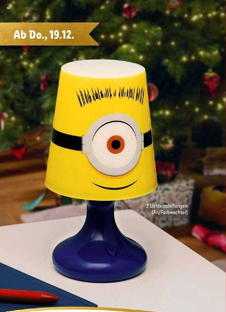 Minions Nachttischlampe