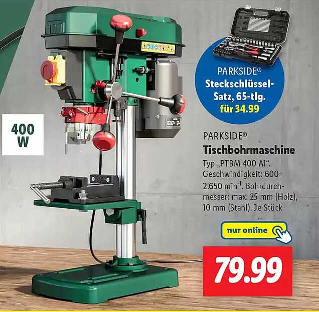 PARKSIDE® Tischbohrmaschine