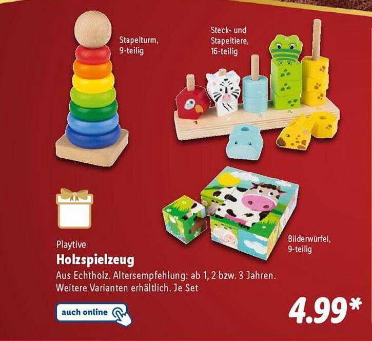 Playtive Holzspielzeug