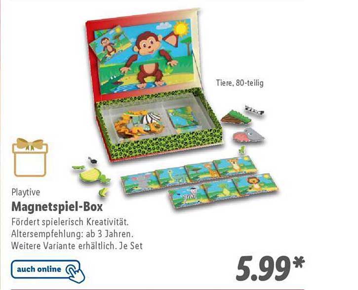 Playtive Magnetspiel-Box