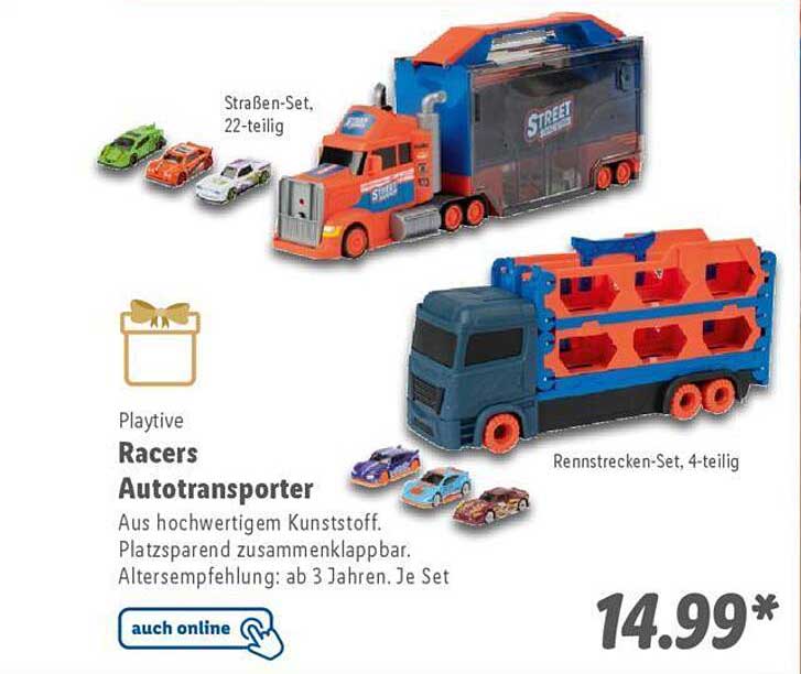 Playtive Racers Autotransporter