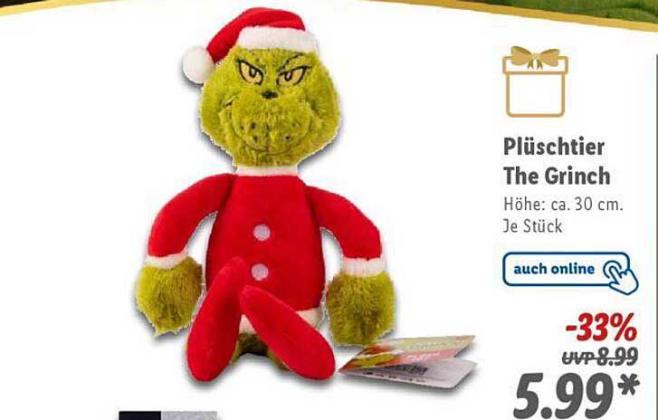 Plüschtier The Grinch