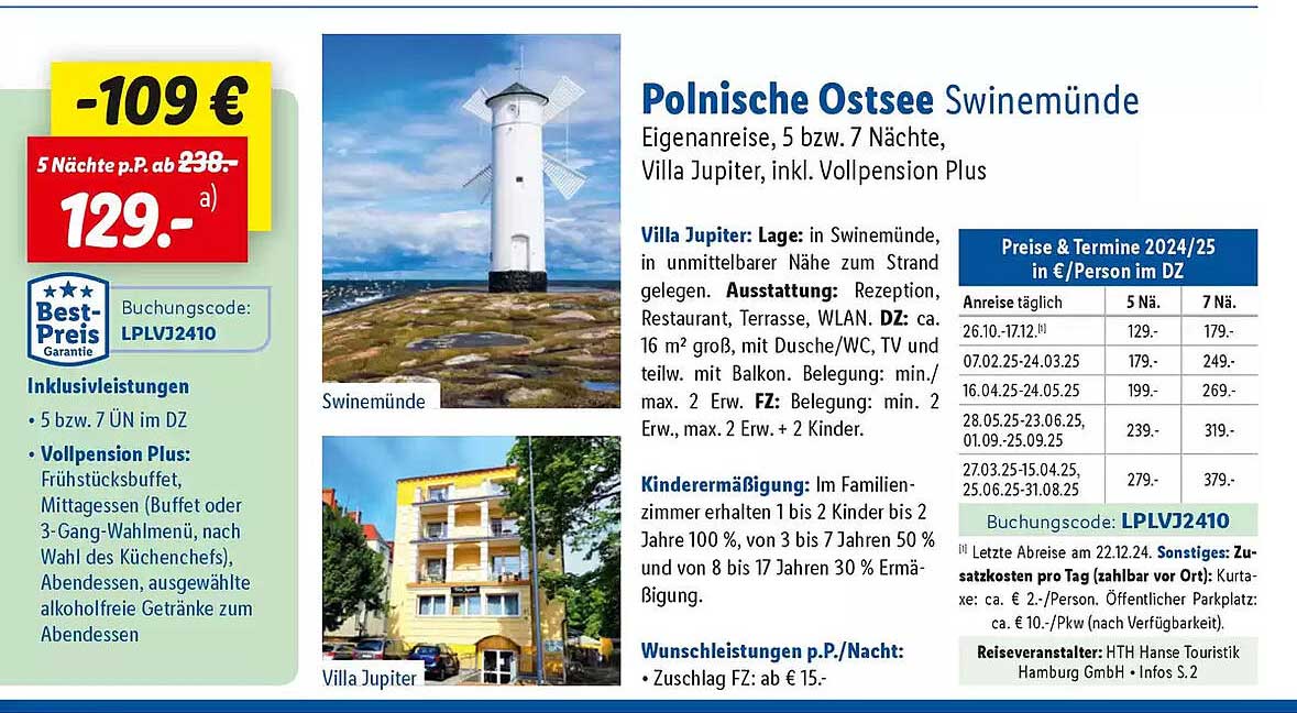 Polnische Ostsee Swinemünde