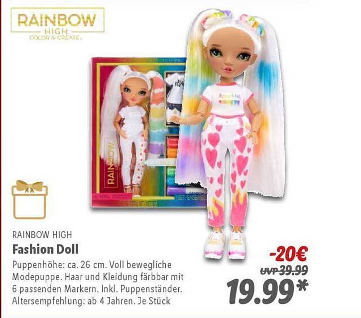 RAINBOW HIGH Fashion Doll