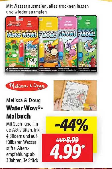 Water Wow®-Malbuch