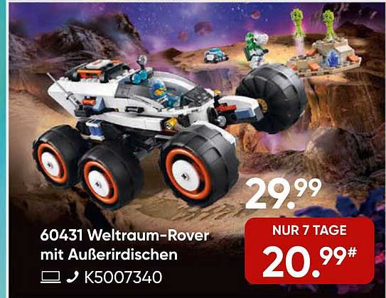 60431 Weltraum-Rover mit Außerirdischen