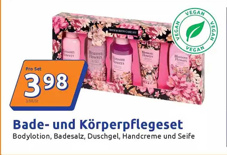 Bade- und Körperpflegeset