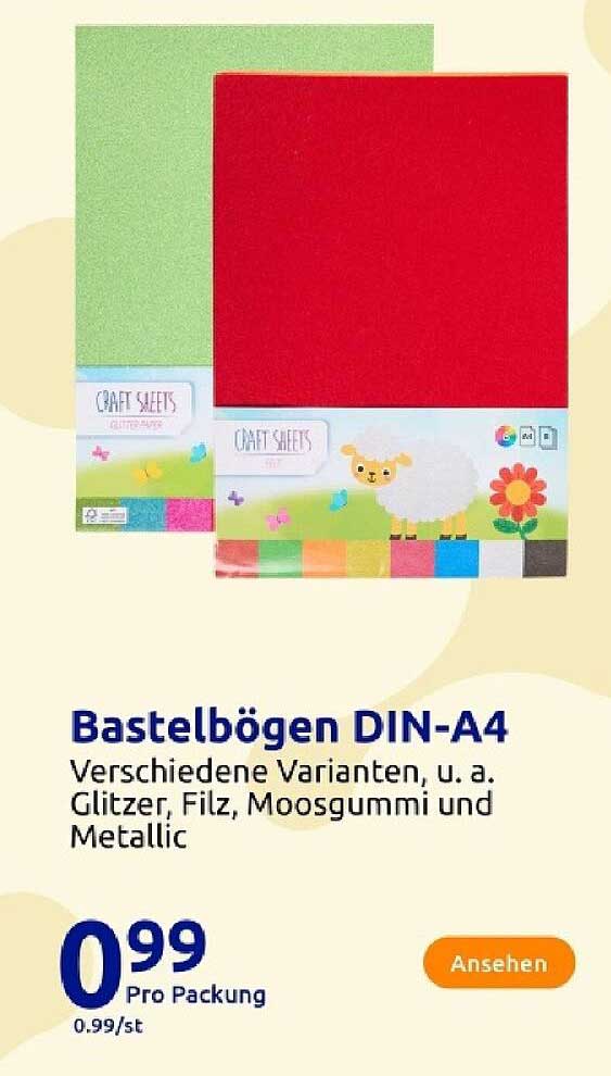 Bastelbögen DIN-A4