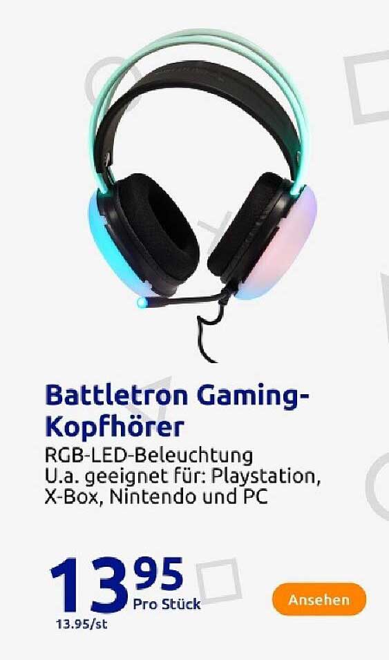 Batttletron Gaming-Kopfhörer