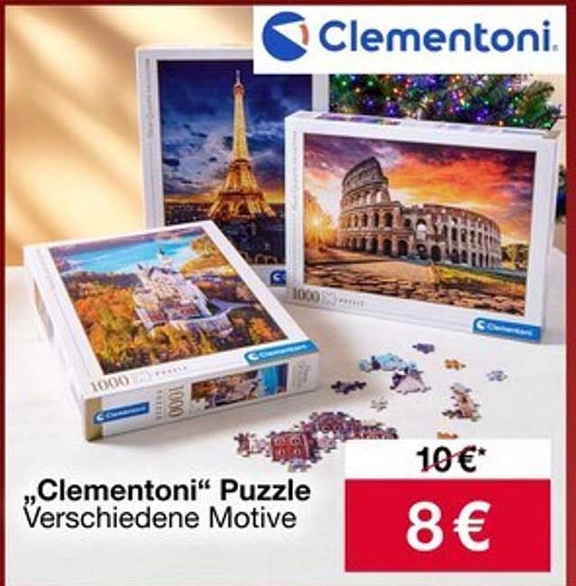 „Clementoni“ Puzzle Verschiedene Motive