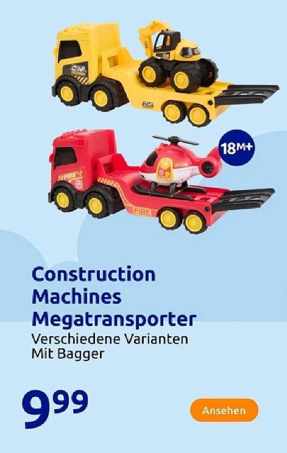 Construction Machines Megatransporter