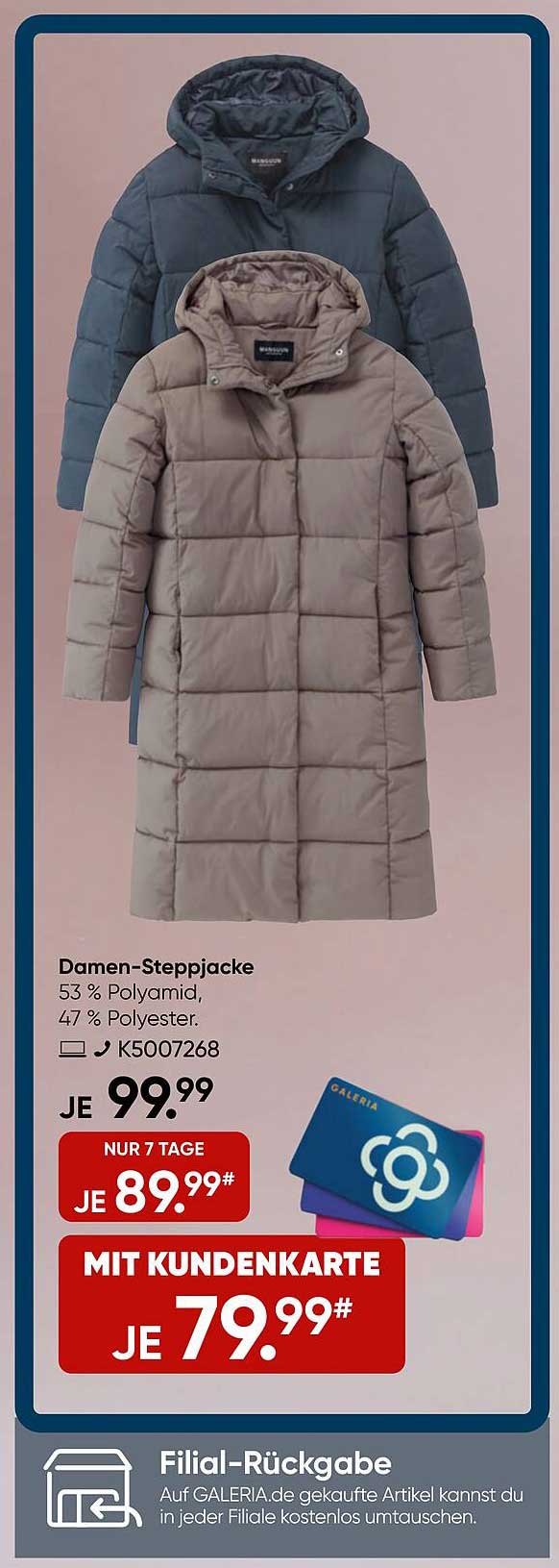 Damen-Steppjacke