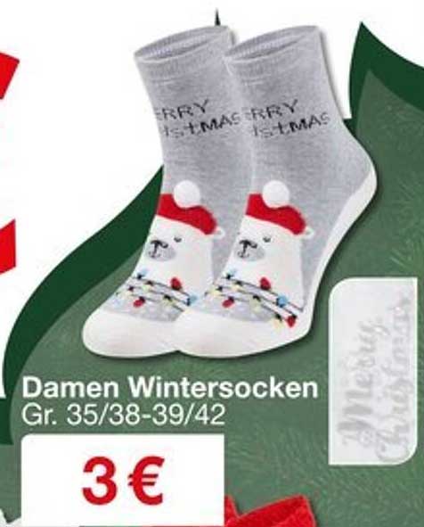 Damen Wintersocken