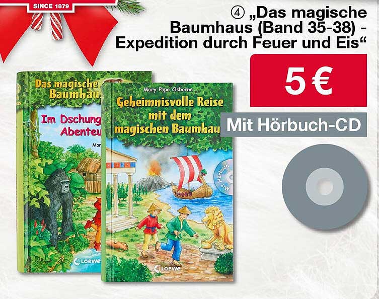 „Das magische Baumhaus (Band 35-38) - Expedition durch Feuer und Eis“