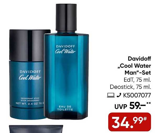 Davidoff „Cool Water Man“-Set