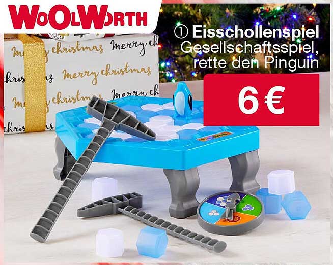 Eisschollenspiel Gesellschaftsspiel, rette den Pinguin