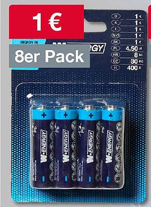 Energizer 8er Pack