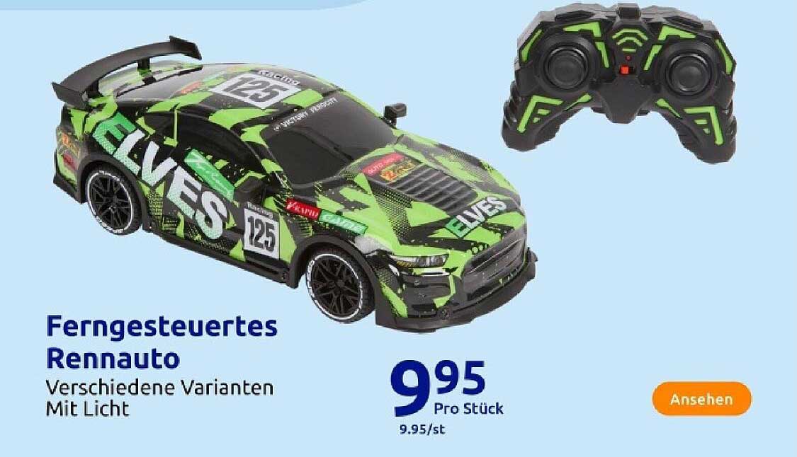 Ferngesteuertes Rennauto