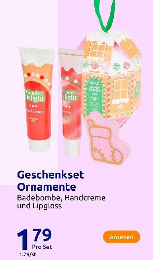 Geschenkset Ornamente