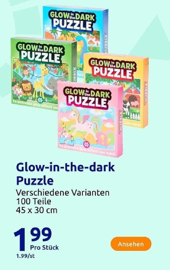 Glow-in-the-dark Puzzle