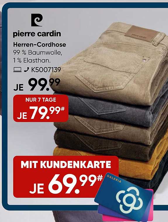 Herren-Cordhose