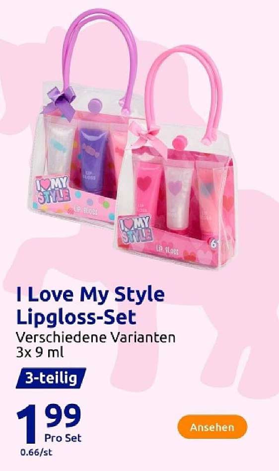 I Love My Style Lipgloss-Set