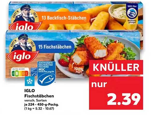 IGLO Fischstäbchen