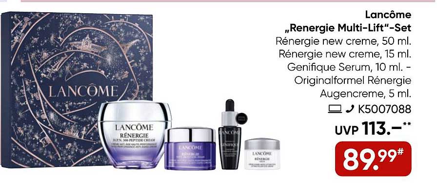 Lancôme „Renergie Multi-Lift“-Set