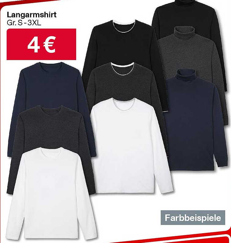 Langarmshirt