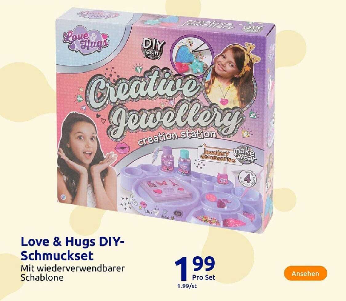 Love & Hugs DIY-Schmuckset