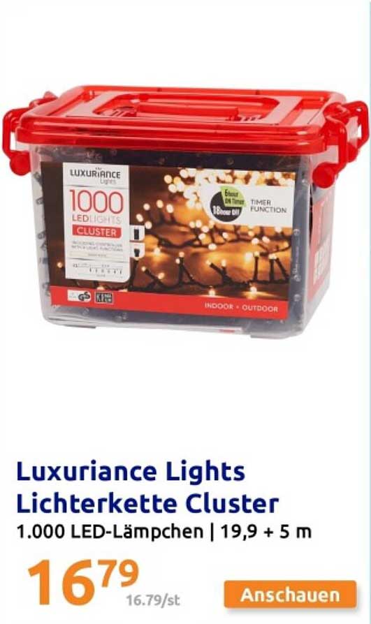 Luxuriance Lights Lichterkette Cluster