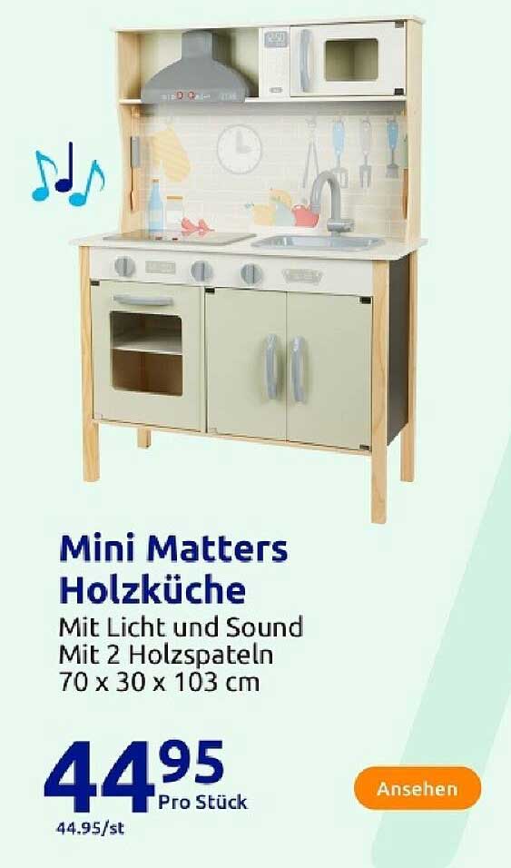 Mini Matters Holzküche