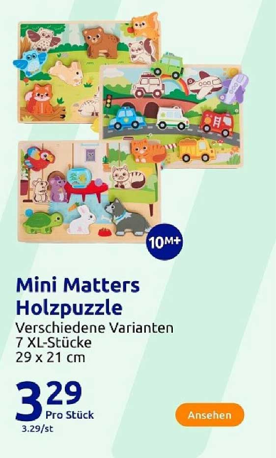 Mini Matters Holzpuzzle