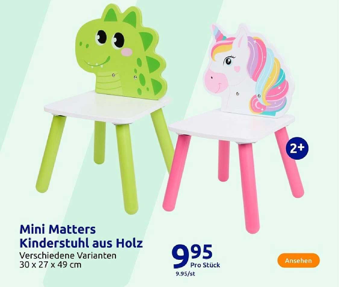 Mini Matters Kinderstuhl aus Holz