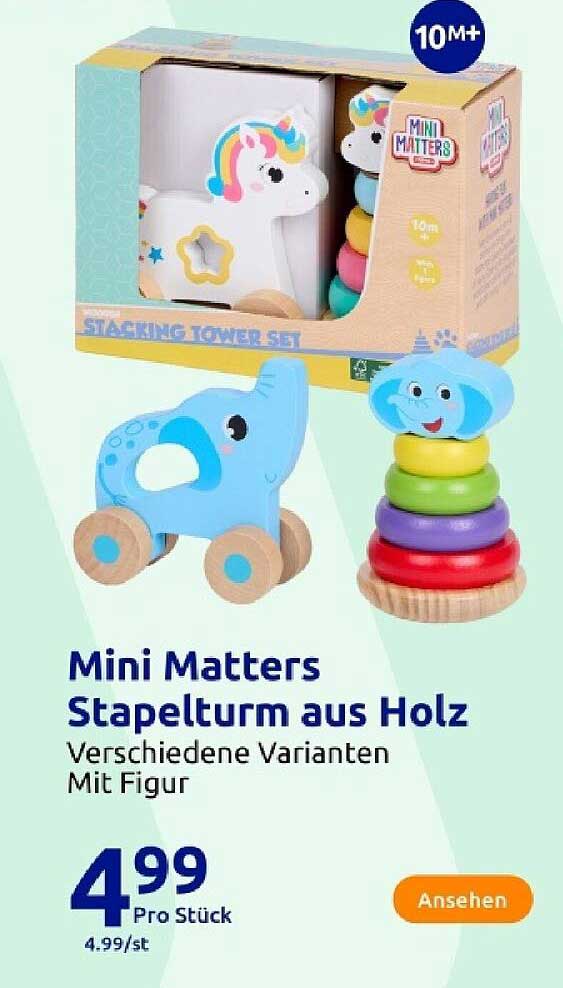 Mini Matters Stapelturm aus Holz