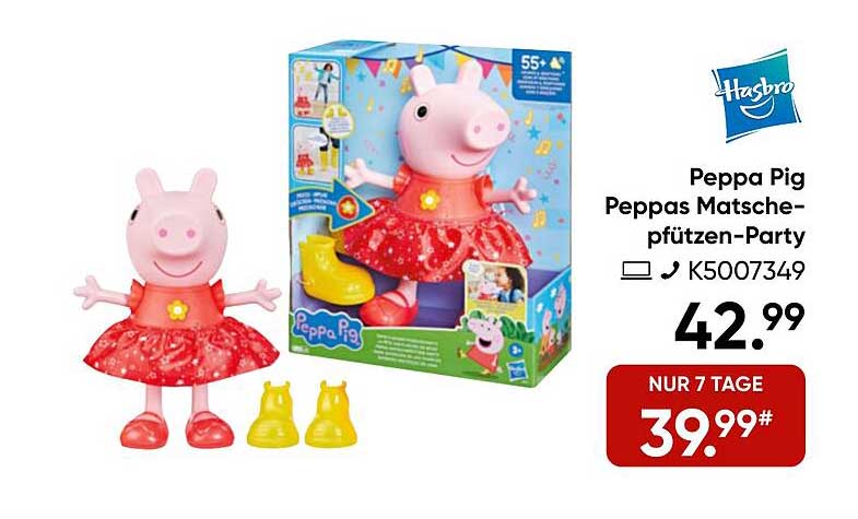 Peppa Pig Peppas Matschepfützen-Party