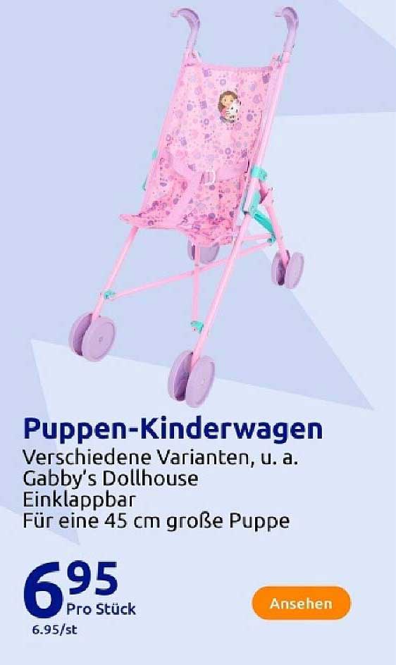 Puppen-Kinderwagen