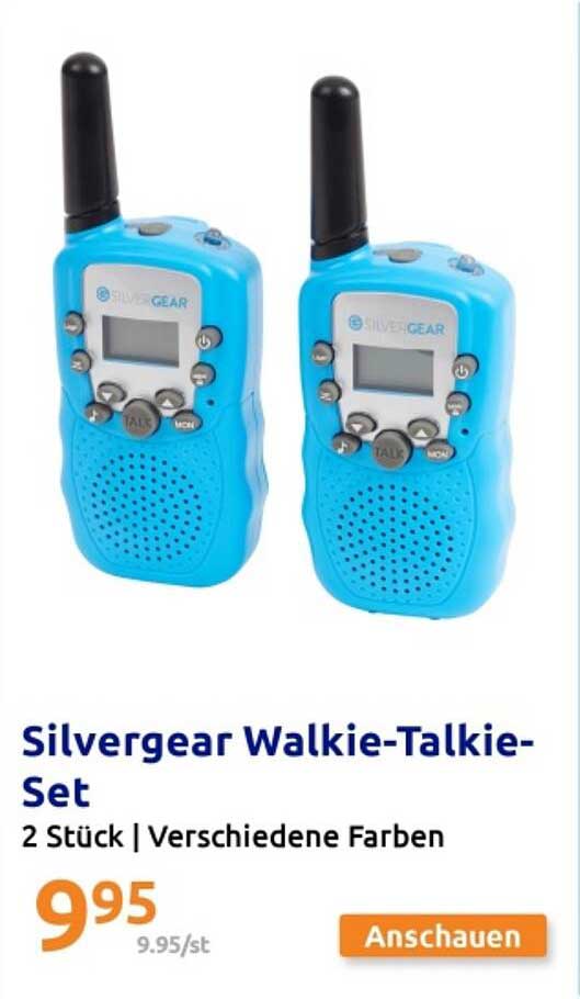 Silvergear Walkie-Talkie-Set