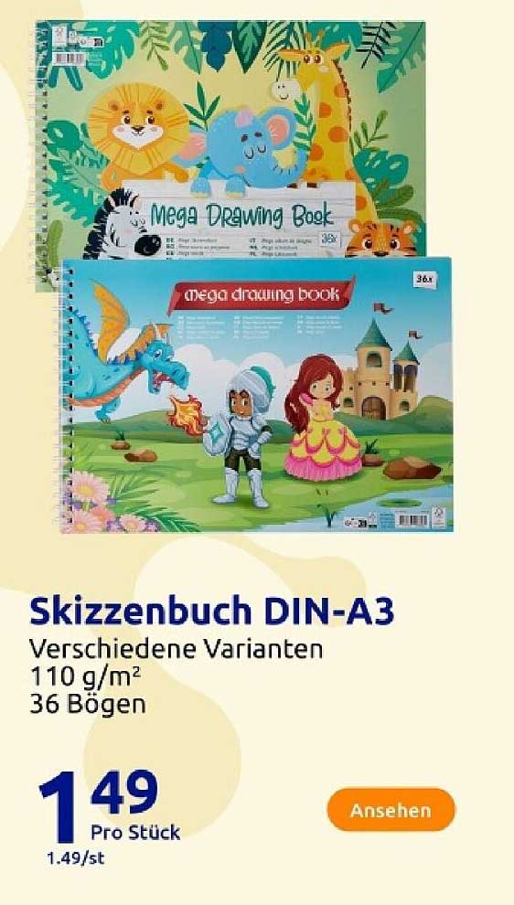 Skizzenbuch DIN-A3