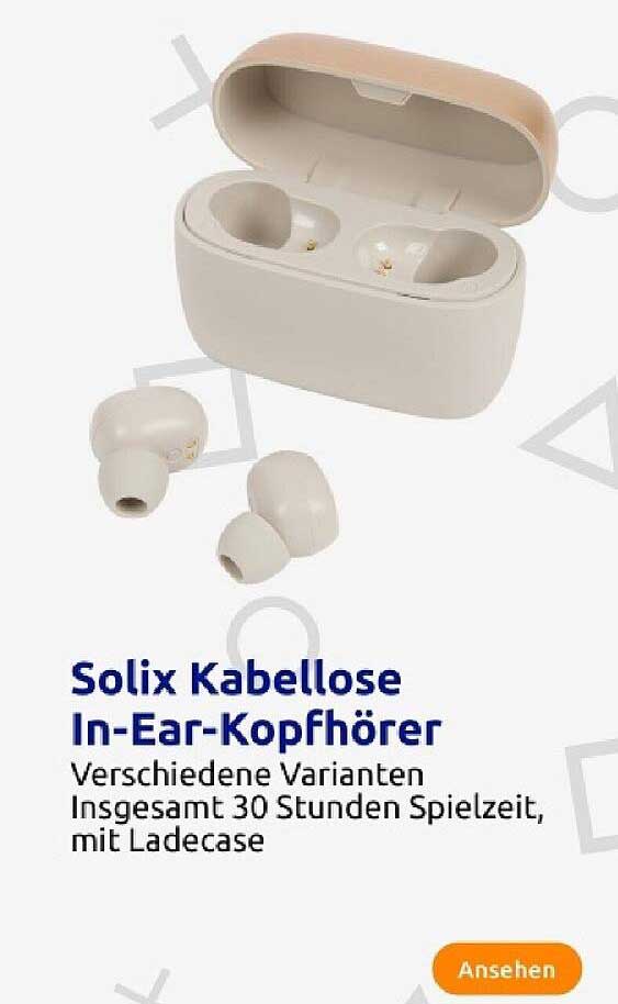 Solix Kabellose In-Ear-Kopfhörer