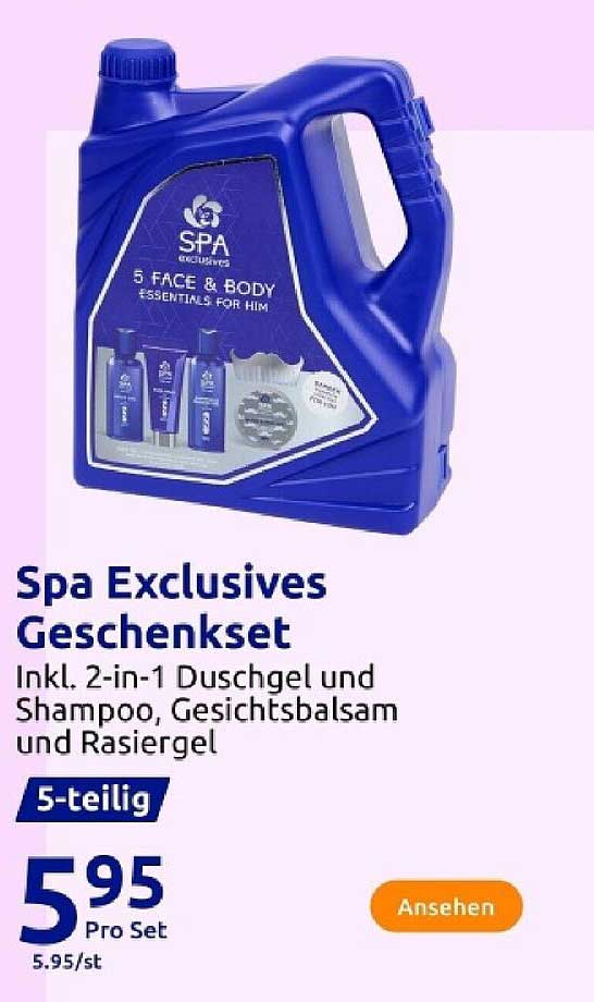 Spa Exclusives Geschenkset