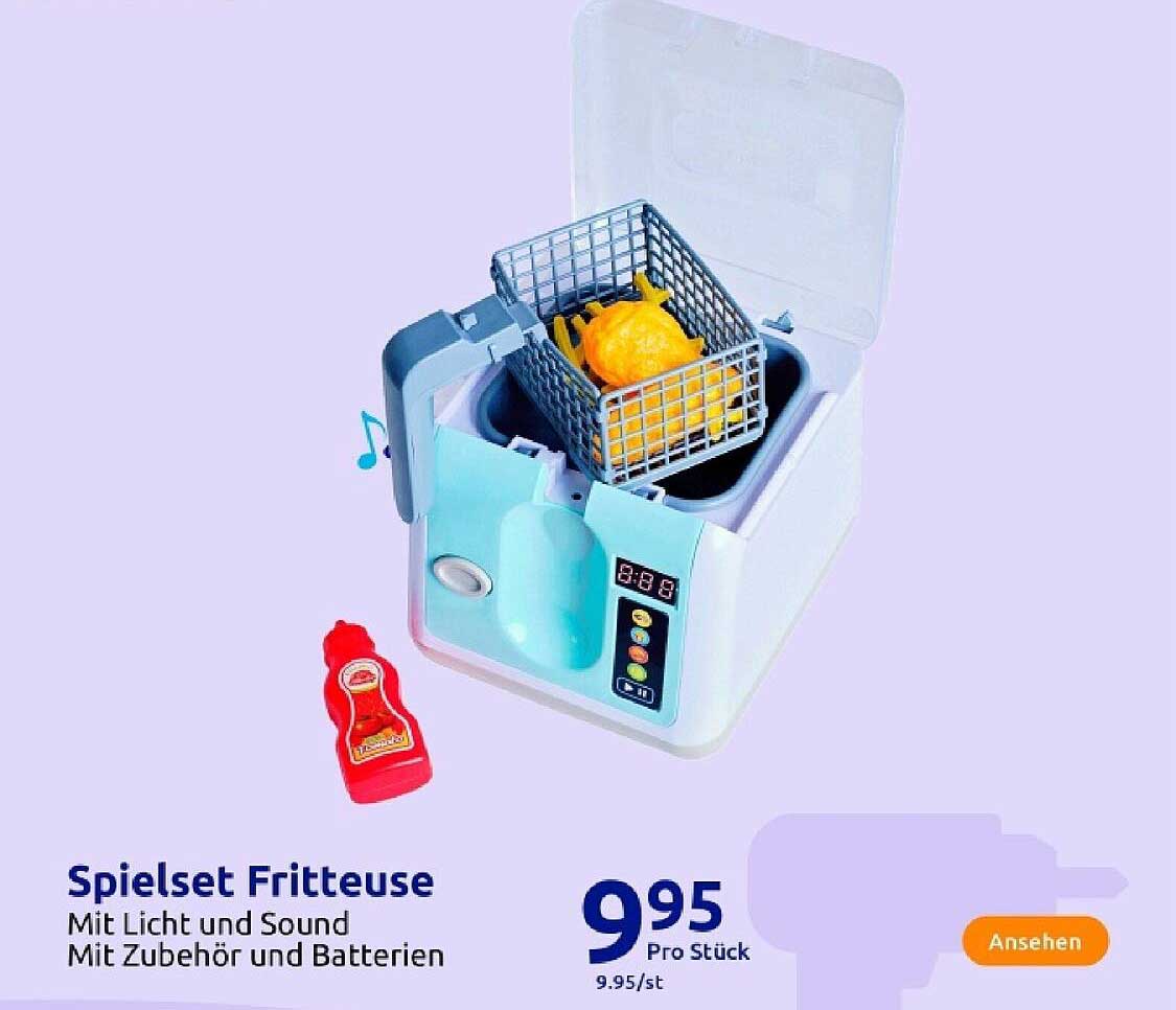 Spielset Fritteuse